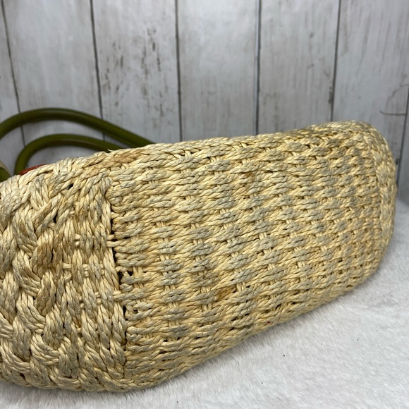 Brighton Straw Sassy Flower Pot bag with a straw bag both bags are sold together - Picture 3 of 13